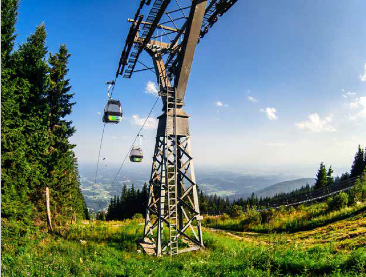 Mit Öffis und steirischen Sommerbergbahnen bergauf
